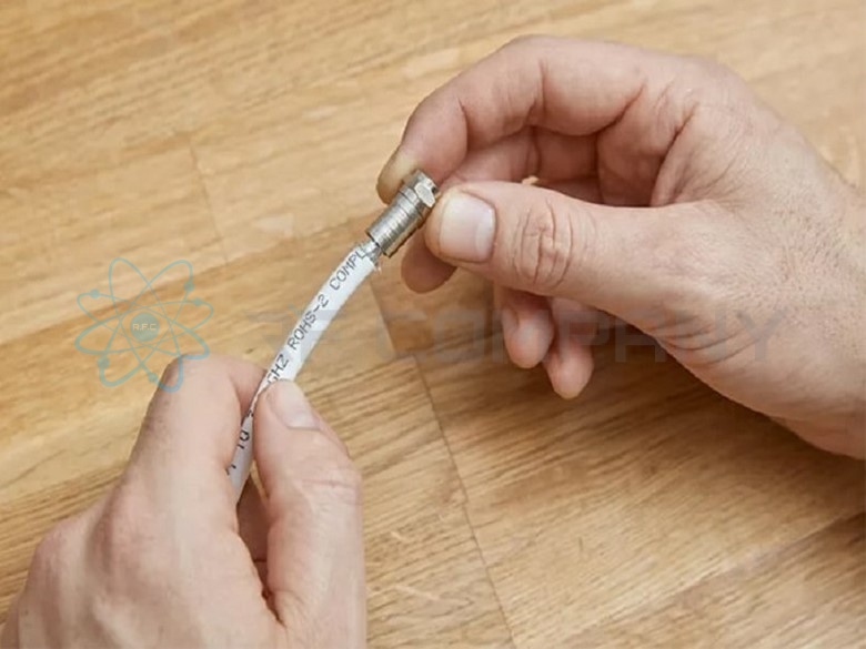 نحوه اتصال کابل کواکسیال