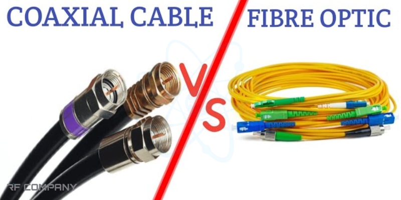 کابل کواکسیال با کابل فیبر نوری