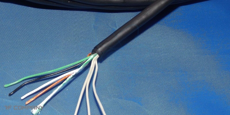 سیم تلفن دو زوج