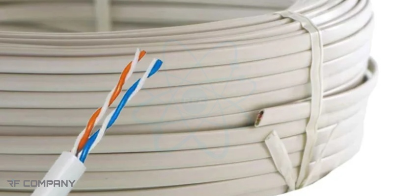 سیم تلفن دو زوج