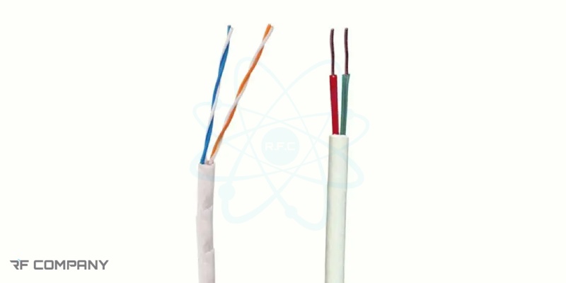 تفاوت سیم تلفن تک زوج و دو زوج