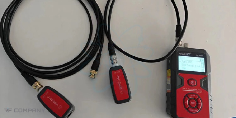 تست کابل کواکسیال با مولتی متر