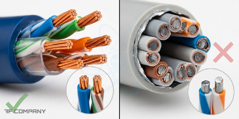 کابل شبکه CCA/CCC/CCS