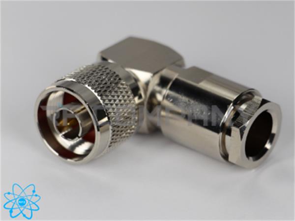 کانکتور N نری سرکابلی رایت انگل (90 درجه) مناسب کابل LMR400