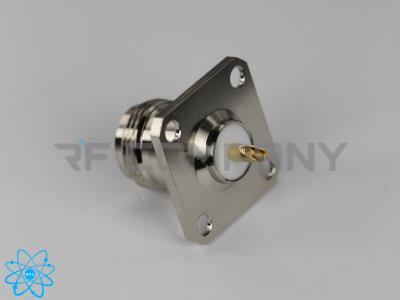 کانکتور N ماده چهار سوراخ ناودانی لبه دار