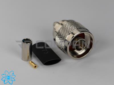 کانکتور N نری سرکابلی مناسب کابل های LMR200/RG58/RG223
