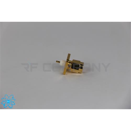 کانکتور SMA نری 4 سوراخ تفلون دار فلنجی