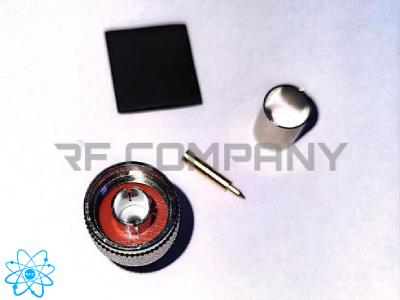 کانکتور N نری پرسی مناسب کابل RG214 تایوان