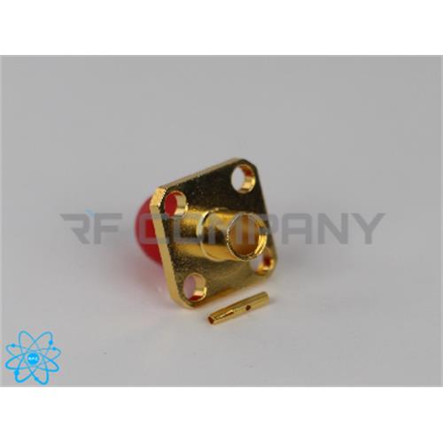 کانکتور SMA ماده فلنج 4 سوراخ