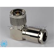 کانکتور N نری سرکابلی 90 درجه مناسب کابل LMR400