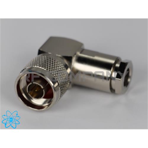 کانکتور N نری سرکابلی رایت انگل (90 درجه) پیچی مناسب کابل LMR300