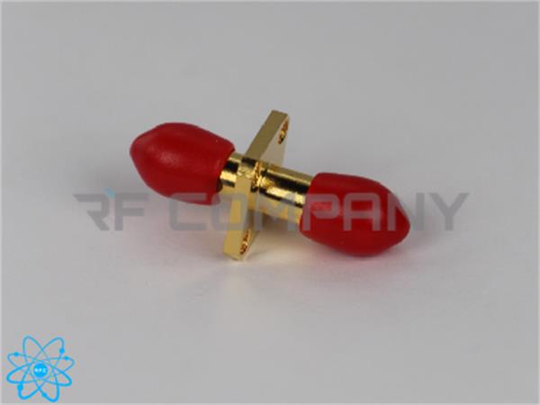 کانکتور SMA دو سر ماده فلنج دار 4 سوراخ