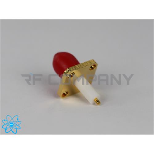 کانکتور SMA ماده فلنج دار 4 سوراخ صاف