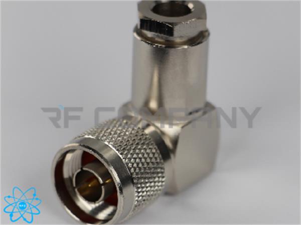 کانکتور N نری سرکابلی رایت انگل (90 درجه) پیچی مناسب کابل LMR300
