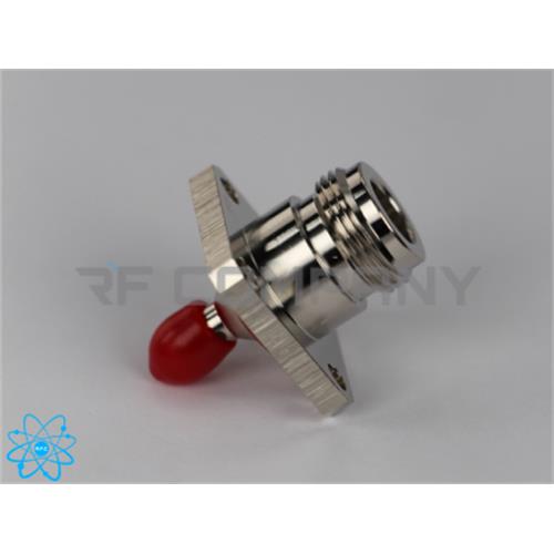 مبدل N ماده به SMA ماده فلنج دار 4 سوراخ