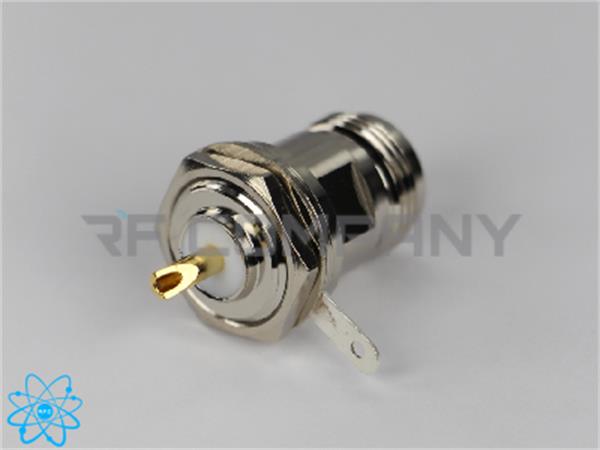 کانکتور N ماده ناودانی با لبه روپنلی مهره خور