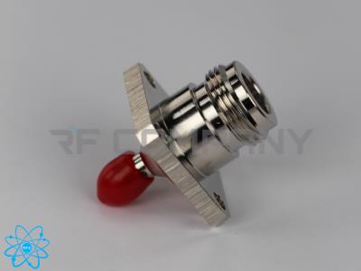 مبدل N ماده به SMA ماده فلنج دار 4 سوراخ