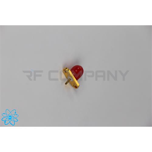 کانکتور SMA ماده فلنج دار 2 سوراخ بدون تفلون