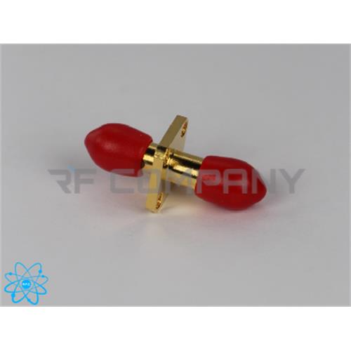 کانکتور SMA دو سر ماده فلنج دار 4 سوراخ