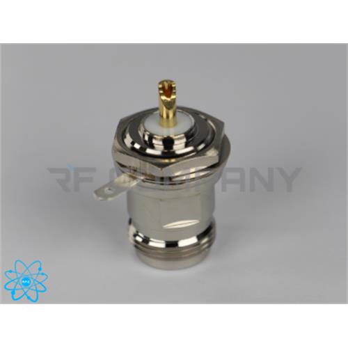 کانکتور N ماده ناودانی با لبه روپنلی مهره خور