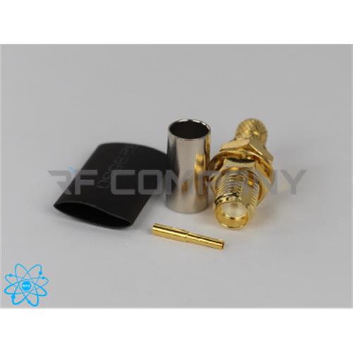 کانکتور SMA ماده سرکابلی مناسب کابل های RG58/RG142/RG223/LMR200