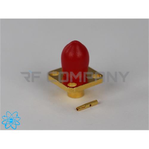 کانکتور SMA ماده فلنج 4 سوراخ