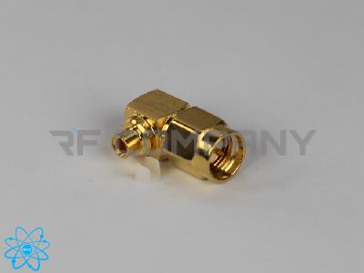 کانکتور SMA نری سرکابلی رایت انگل (90 درجه) مناسب کابل UT086