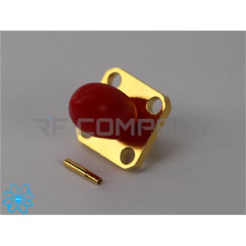 کانکتور SMA ماده فلنج 4 سوراخ